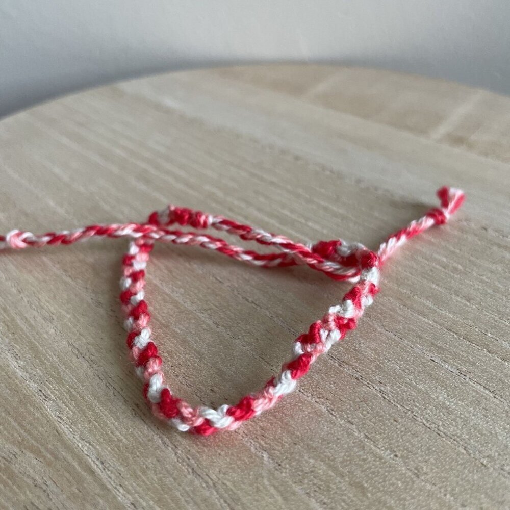 Elina Bracelet, anklet, trendy, comfortable, tie, embroidery thread, woven, gift